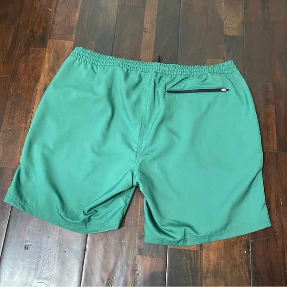 Outerknown Nomadic Volley Drawstring Shorts Men’s Size XXL Green Swim - Picture 4 of 5